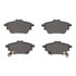 1310-2306-00 by DYNAMIC FRICTION COMPANY - 3000 Ceramic Brake Pads