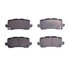 1551-1698-00 by DYNAMIC FRICTION COMPANY - 5000 Advanced Brake Pads - Ceramic