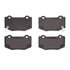 1551-1718-00 by DYNAMIC FRICTION COMPANY - 5000 Advanced Brake Pads - Ceramic
