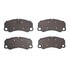 1551-1742-00 by DYNAMIC FRICTION COMPANY - 5000 Advanced Brake Pads - Low Metallic