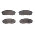 1310-2408-00 by DYNAMIC FRICTION COMPANY - 3000 Ceramic Brake Pads