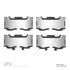 1551-1784-00 by DYNAMIC FRICTION COMPANY - 5000 Advanced Brake Pads - Ceramic