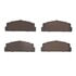 1311-0054-10 by DYNAMIC FRICTION COMPANY - 3000 Semi-Metallic Brake Pads