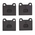 1311-0096-00 by DYNAMIC FRICTION COMPANY - 3000 Semi-Metallic Brake Pads