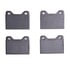 1311-0108-00 by DYNAMIC FRICTION COMPANY - 3000 Semi-Metallic Brake Pads