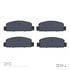 1311-0131-00 by DYNAMIC FRICTION COMPANY - 3000 Semi-Metallic Brake Pads