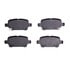 1551-1857-00 by DYNAMIC FRICTION COMPANY - 5000 Advanced Brake Pads - Ceramic