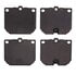 1311-0144-00 by DYNAMIC FRICTION COMPANY - 3000 Semi-Metallic Brake Pads