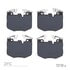 1551-1867-00 by DYNAMIC FRICTION COMPANY - 5000 Advanced Brake Pads - Ceramic