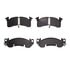 1311-0153-00 by DYNAMIC FRICTION COMPANY - 3000 Semi-Metallic Brake Pads