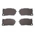 1551-1899-10 by DYNAMIC FRICTION COMPANY - 5000 Advanced Brake Pads - Ceramic