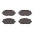 1551-1903-00 by DYNAMIC FRICTION COMPANY - 5000 Advanced Brake Pads - Ceramic