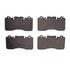 1551-1918-00 by DYNAMIC FRICTION COMPANY - 5000 Advanced Brake Pads - Low Metallic