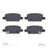 1551-1921-00 by DYNAMIC FRICTION COMPANY - 5000 Advanced Brake Pads - Ceramic