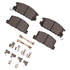 1115-0309-01 by DYNAMIC FRICTION COMPANY - Active Perform Pads and Hardware Kit