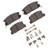 1115-0309-01 by DYNAMIC FRICTION COMPANY - Active Perform Pads and Hardware Kit