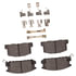 1115-0309-01 by DYNAMIC FRICTION COMPANY - Active Perform Pads and Hardware Kit