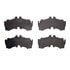 1551-2062-00 by DYNAMIC FRICTION COMPANY - 5000 Advanced Brake Pads - Low Metallic