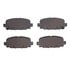 1551-2081-00 by DYNAMIC FRICTION COMPANY - 5000 Advanced Brake Pads - Ceramic