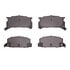 1311-0291-00 by DYNAMIC FRICTION COMPANY - 3000 Semi-Metallic Brake Pads