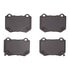 1551-2118-00 by DYNAMIC FRICTION COMPANY - 5000 Advanced Brake Pads - Low Metallic