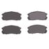 1311-0299-00 by DYNAMIC FRICTION COMPANY - 3000 Semi-Metallic Brake Pads