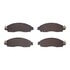 1551-2138-00 by DYNAMIC FRICTION COMPANY - 5000 Advanced Brake Pads - Ceramic