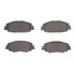 1551-2176-00 by DYNAMIC FRICTION COMPANY - 5000 Advanced Brake Pads - Ceramic