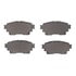 1551-2183-00 by DYNAMIC FRICTION COMPANY - 5000 Advanced Brake Pads - Ceramic