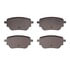 1551-2207-00 by DYNAMIC FRICTION COMPANY - DFC 5000 Advanced Brake Pads - Ceramic