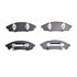 1311-0376-00 by DYNAMIC FRICTION COMPANY - 3000 Semi-Metallic Brake Pads
