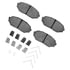 1115-0525-01 by DYNAMIC FRICTION COMPANY - Active Perform Pads and Hardware Kit