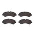 1551-2236-00 by DYNAMIC FRICTION COMPANY - DFC 5000 Advanced Brake Pads - Semi Metallic