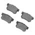 1115-0537-00 by DYNAMIC FRICTION COMPANY - Active Performance Pads