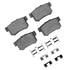 1115-0537-01 by DYNAMIC FRICTION COMPANY - Active Perform Pads and Hardware Kit