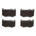 1551-2276-00 by DYNAMIC FRICTION COMPANY - DFC 5000 Advanced Brake Pads - Low Metallic