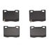 1551-2363-00 by DYNAMIC FRICTION COMPANY - 5000 Advanced Brake Pads - Low Metallic