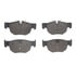 1551-2367-00 by DYNAMIC FRICTION COMPANY - 5000 Advanced Brake Pads - Low Metallic