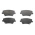 1551-2377-00 by DYNAMIC FRICTION COMPANY - 5000 Advanced Brake Pads - Ceramic