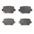 1551-2387-00 by DYNAMIC FRICTION COMPANY - 5000 Advanced Brake Pads - Ceramic