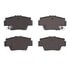 1311-0504-00 by DYNAMIC FRICTION COMPANY - 3000 Semi-Metallic Brake Pads