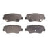 1551-2394-00 by DYNAMIC FRICTION COMPANY - 5000 Advanced Brake Pads - Ceramic