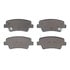 1551-2395-00 by DYNAMIC FRICTION COMPANY - 5000 Advanced Brake Pads - Ceramic