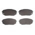 1551-2398-00 by DYNAMIC FRICTION COMPANY - 5000 Advanced Brake Pads - Ceramic