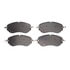 1551-2401-00 by DYNAMIC FRICTION COMPANY - 5000 Advanced Brake Pads - Low Metallic