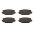 1551-2411-00 by DYNAMIC FRICTION COMPANY - 5000 Advanced Brake Pads - Ceramic