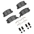 1115-0657-01 by DYNAMIC FRICTION COMPANY - Active Perform Pads and Hardware Kit