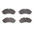 1551-2423-00 by DYNAMIC FRICTION COMPANY - 5000 Advanced Brake Pads - Semi Metallic