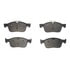 1551-2430-00 by DYNAMIC FRICTION COMPANY - 5000 Advanced Brake Pads - Low Metallic