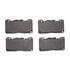 1551-2446-00 by DYNAMIC FRICTION COMPANY - 5000 Advanced Brake Pads - Low Metallic